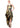 Metallic Draped Midi Dress Dresses Kate Hewko Multi S 